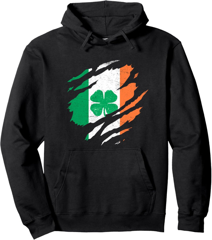 Irische Flagge Ireland Éire St. Patrick's Day Irland Pullover Hoodie