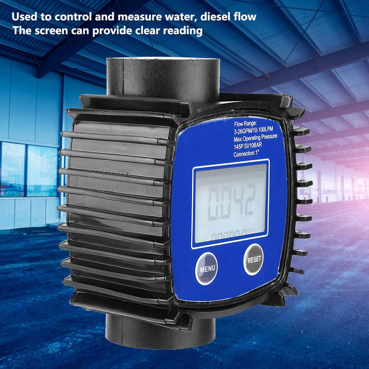 1-Zoll-Innengewinde-Digital-Turbinen-Durchflussmesser Durchflussmesser für Wasser-Öl