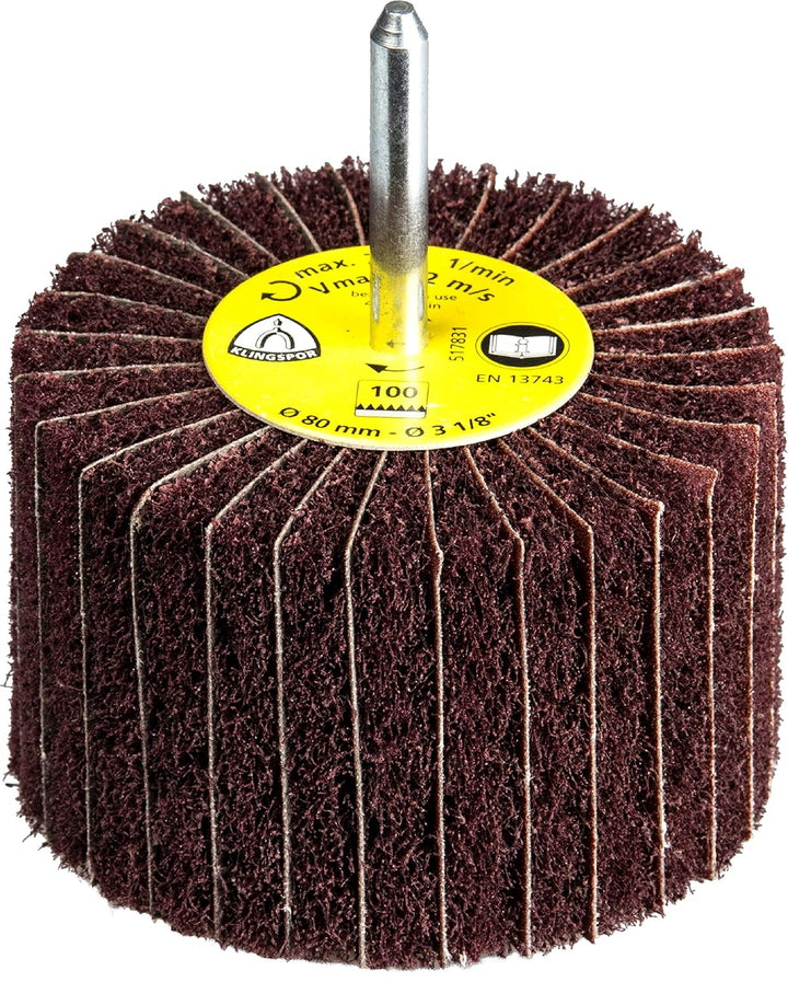 Klingpsor 258941 NCS 600, Vliesstift mit Schaft für den Endschliff MARRON, 60X50X6, 100, 10 Stück