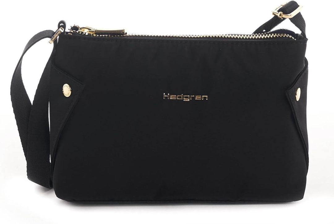 Hedgren Prisma Oblique Schultertasche 29 cm, Schwarz