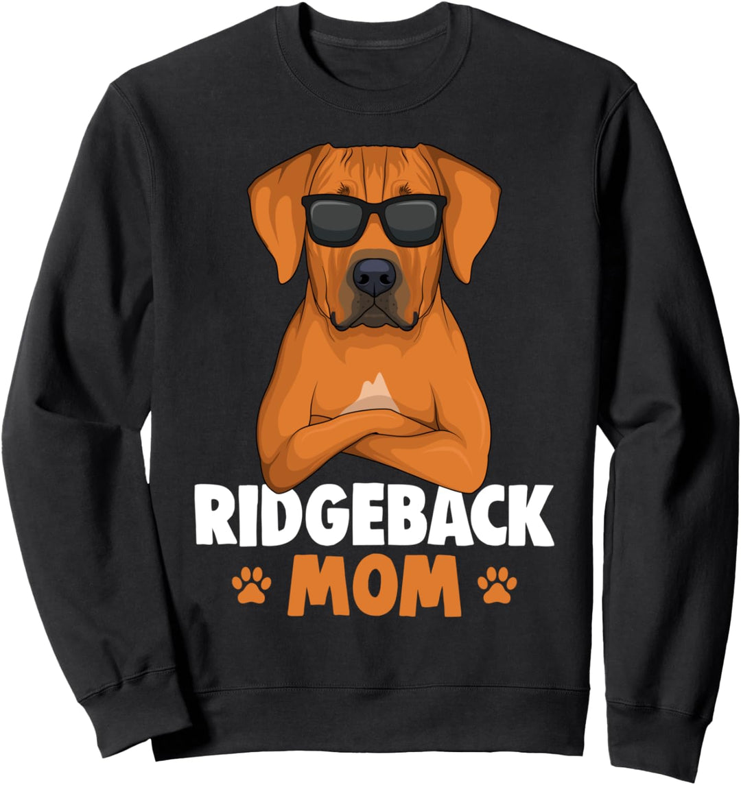 Rhodesian Ridgeback Mom Hunde Frauchen Sweatshirt
