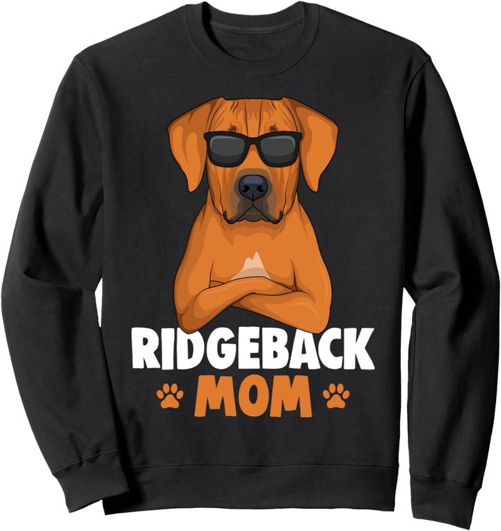 Rhodesian Ridgeback Mom Hunde Frauchen Sweatshirt