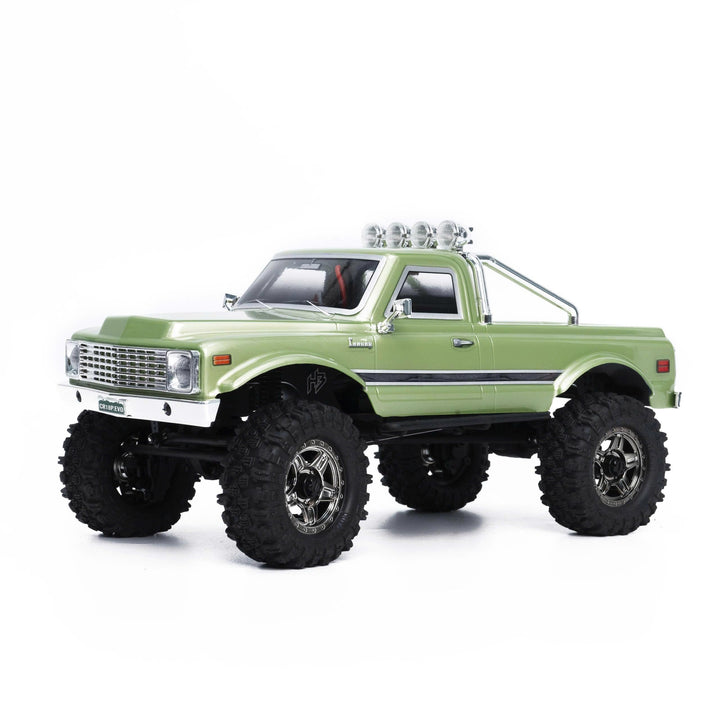 HOBBYPLUS CR18P EVO 2 Rock RC Crawler - 1/18 Mini RC Crawler mit Zwei-Gang-Getriebe, Ganzmetallgetri