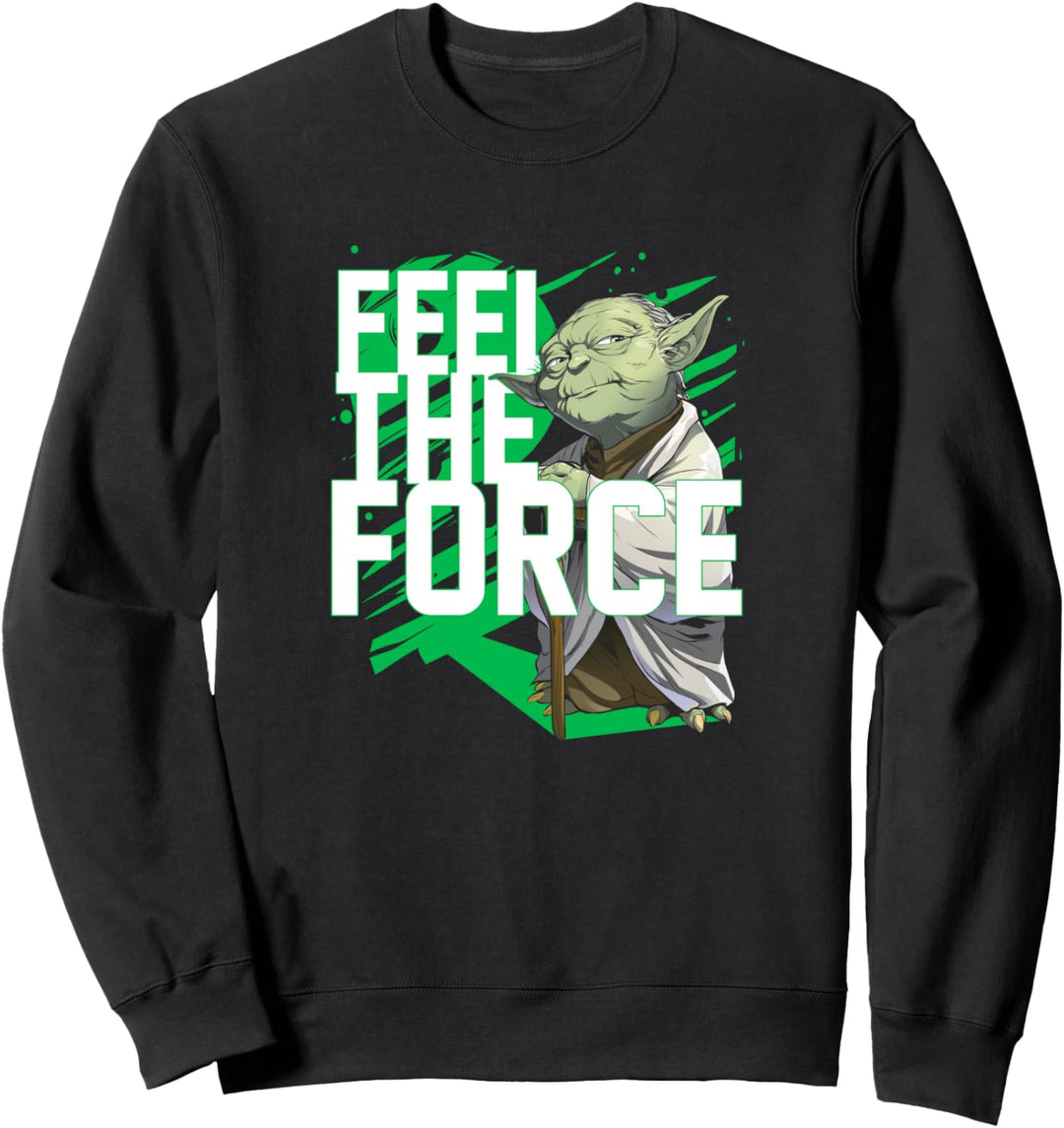 Star Wars Feel The Force Yoda Sweatshirt