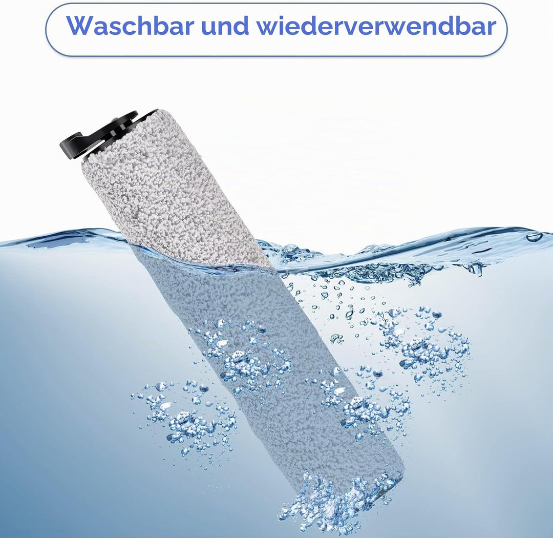 (5 Stück) Ersatz-Bürstenrollen und HEPA-Filter, Kompatibel Mit Tineco Floor One S3/ iFloor 3 Akku-Na