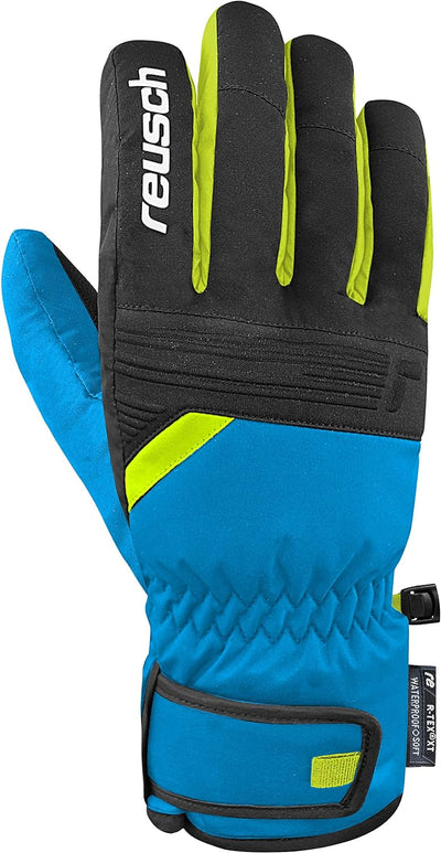 Reusch Herren Baldo R-tex Xt Atmungsaktiv Kurzer Abschluss Winter-Handschuhe 8.5 4452 Brill.blue/Bla