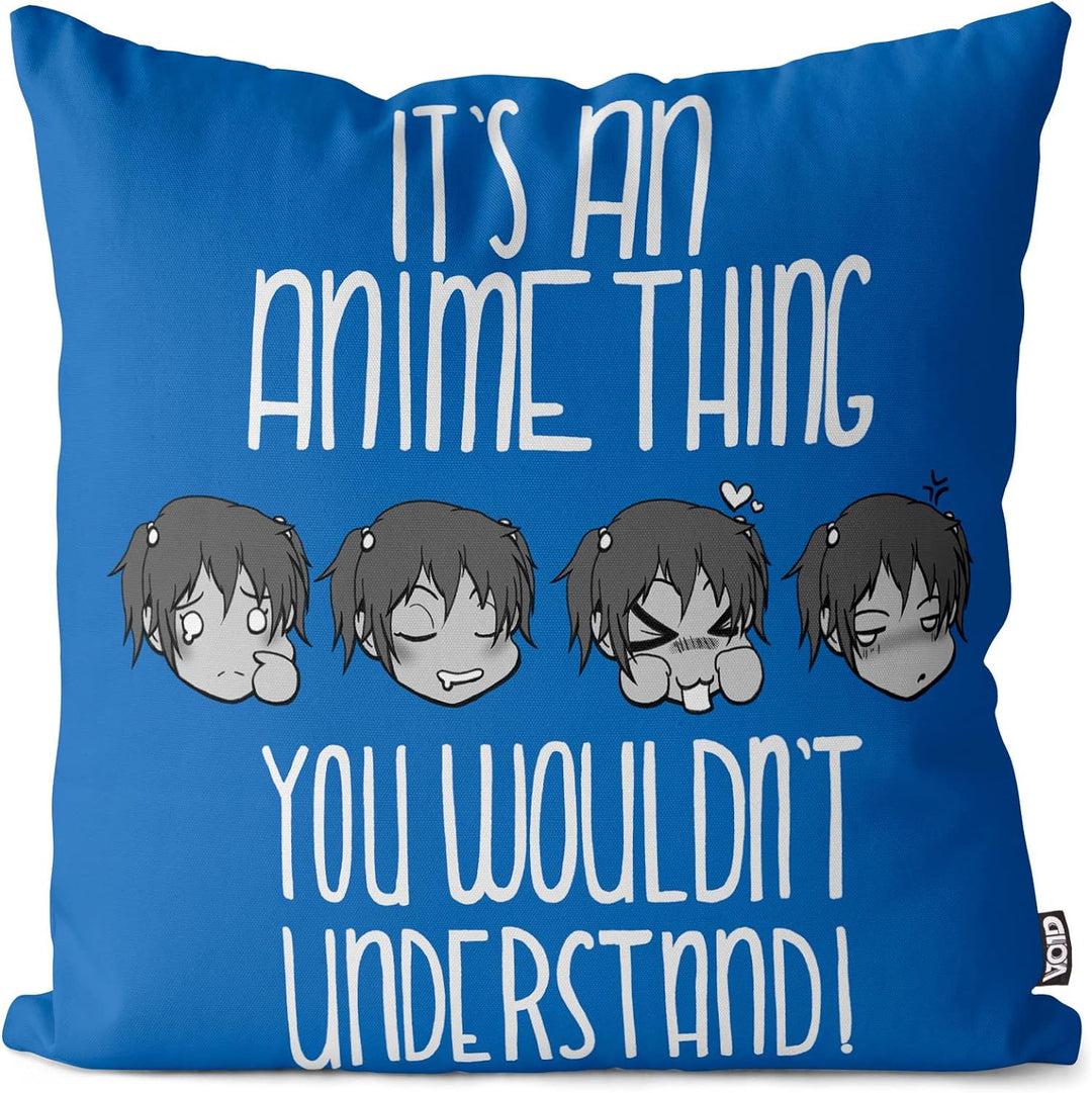VOID Anime Thing Mädchen Kissenbezug Kissenhülle Polyester wasserfest Outdoor Indoor Fan Manga Japan