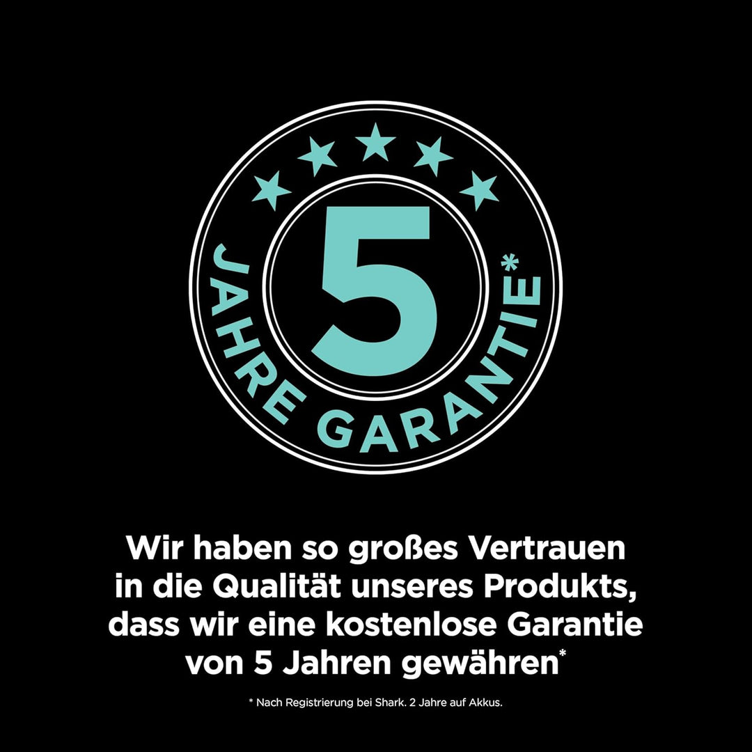Shark PowerDetect Clean & Empty Akku-Staubsauger für Tierhaare, Selbstentleerende Basis 45 Tage, Duo