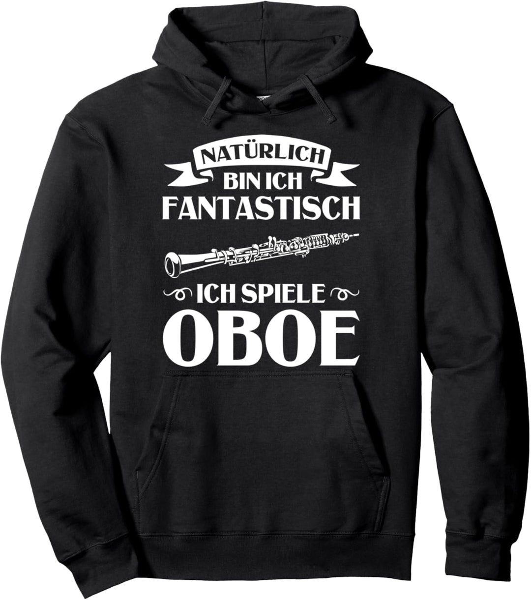 Holzblasinstrument Oboenmusik Oboe Instrument Oboenspieler Pullover Hoodie