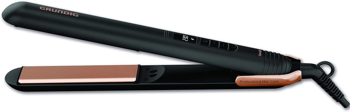 GRUNDIG Naturashine HS 7030 Haarglätter, Glätteisen, Hairstyler, 6 Stufen, von 130 °C bis 230 °C, Io