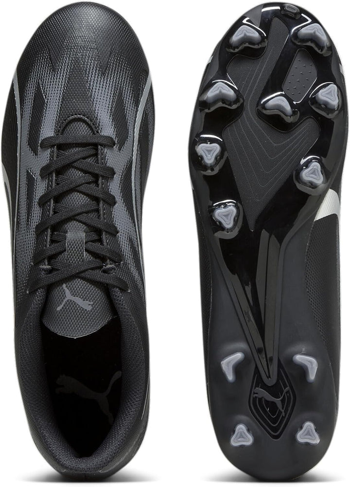 PUMA Men's Ultra Play Fg/Ag Soccer Shoe 40 EU Puma Black Asphalt, 40 EU Puma Black Asphalt