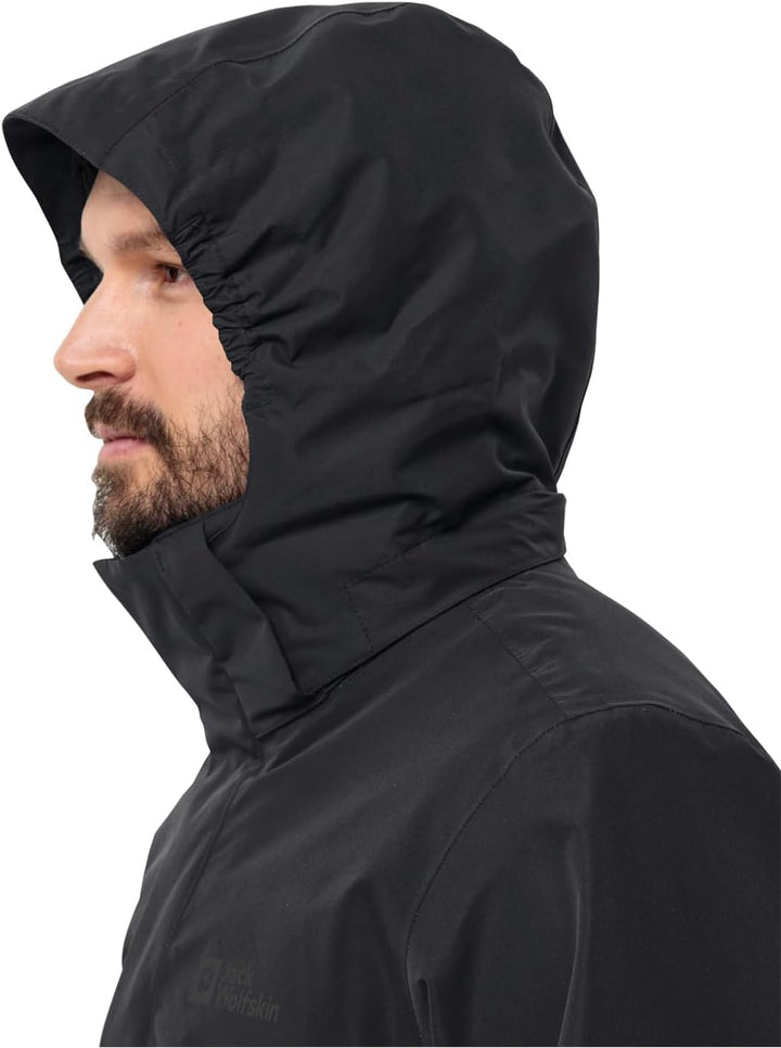 Jack Wolfskin Herren Jacket M Schwarz, M Schwarz