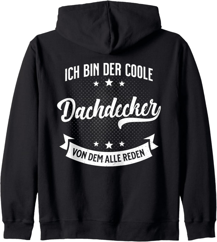 Dachdeckermeister Meister Dachspengler Dachdecker Kapuzenjacke