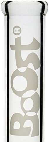 Boost gerade Glasbong mit Eisfach - 36cm, 14,5mm - Head&Nature Bong-Kollektion