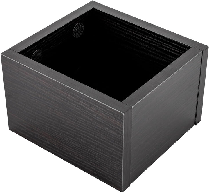 Abklopfbehälter Abschlagbehälter Abnehmbarer Espresso-Klopfbox, Edelstahl Kaffeesatz Pucks Klopfbox