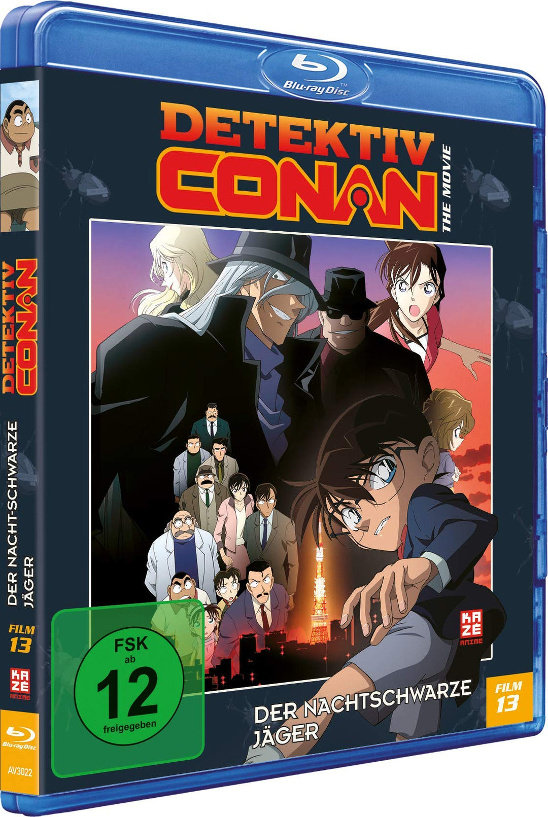 Detektiv Conan: Der nachtschwarze Jäger - 13.Film - [Blu-ray], Blu-ray