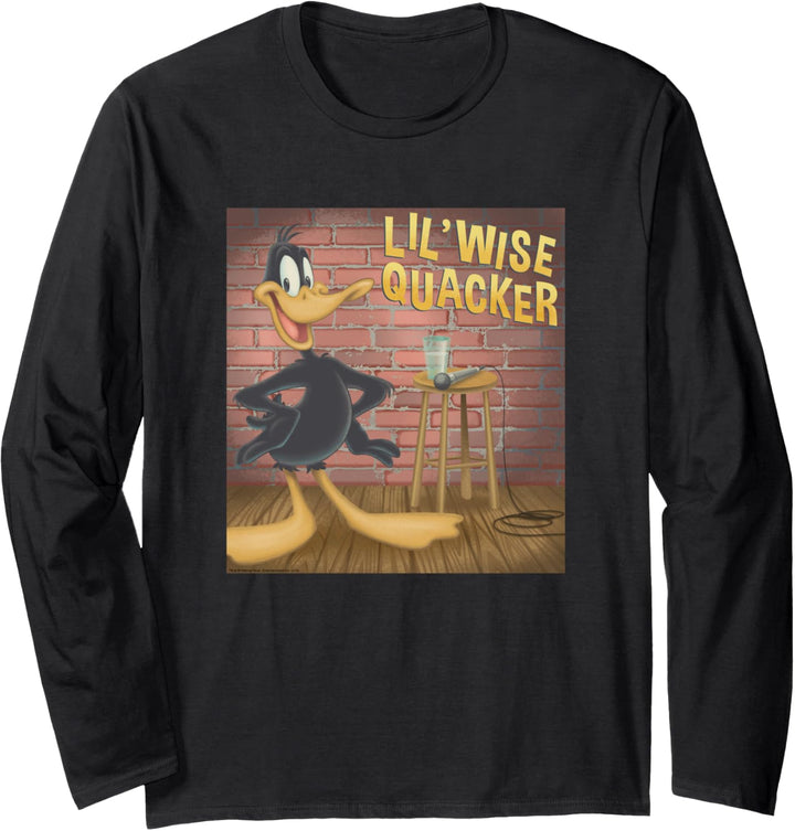 Looney Tunes Daffy Duck Lil' Wise Quacker Langarmshirt