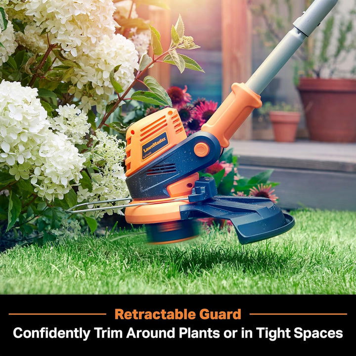 LawnMaster OcuMow™ Roboter-Rasenmäher mit kabellosem 24V MAX 10-Zoll-Gras-Trimmer-Kombi-Set, optisch