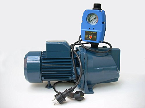 Wasserpumpe 1500 W 230V 4800 L/Std inkl. Steuerung Trockenlaufschutz Jetpumpe Gartenpumpe
