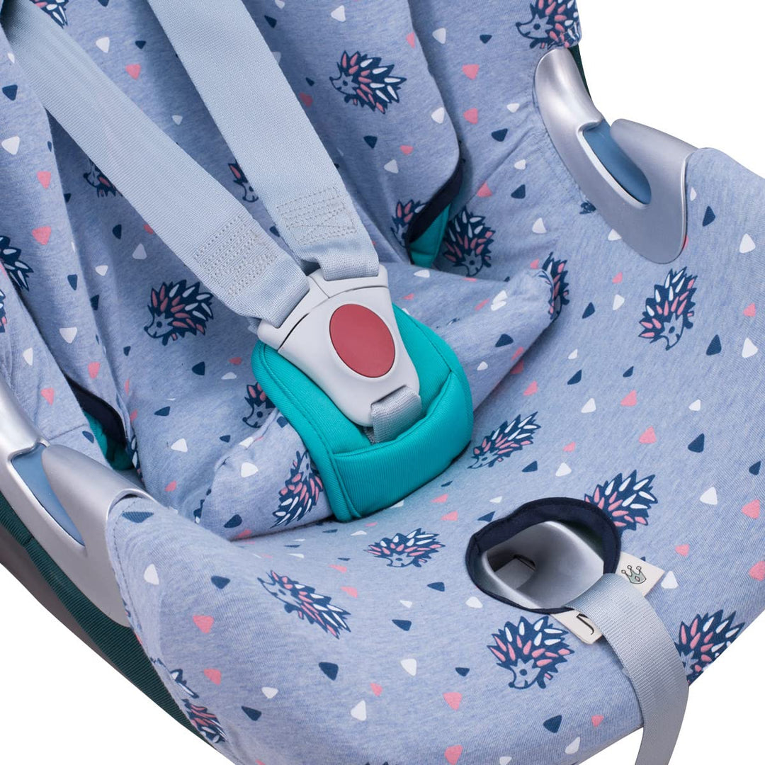 JYOKO KIDS Bezug für Autositz kompatibel mit Cybex Aton Cloud- Q-M-2-4-5, aus Baumwolle (Aton Q, Spi