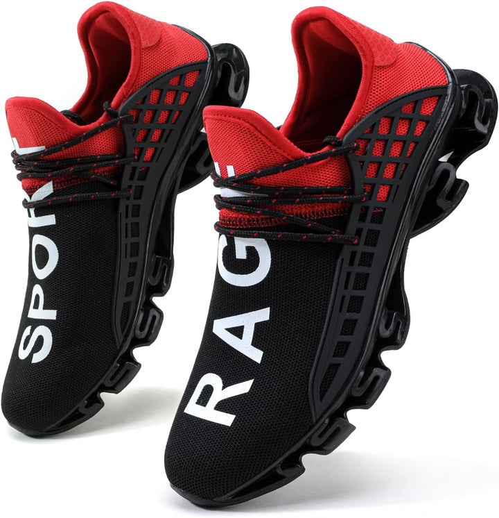 FUSHITON Sportschuhe Herren Laufschuhe Damen Turnschuhe Freizeitschuhe Atmungsaktiv Sneakers Mode St