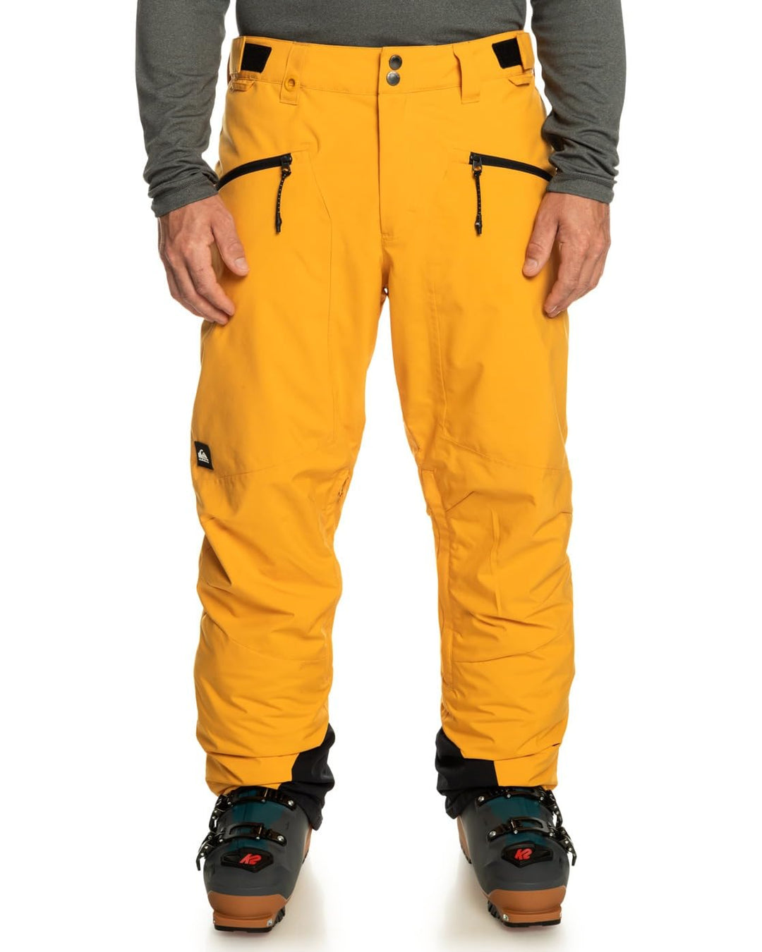 Quiksilver Herren Wanderhose Boundry XS Mineral Yellow, XS Mineral Yellow