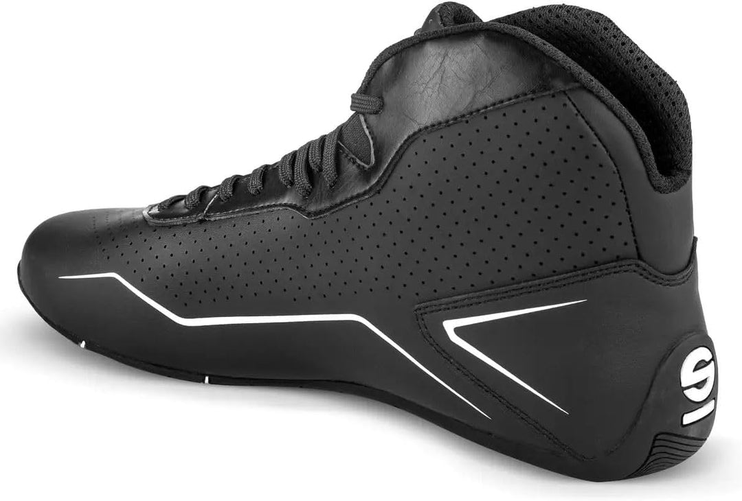 Sparco Kart Schuhe K-Pole SCHWARZ/FLU, GRÖSSE 40 EU