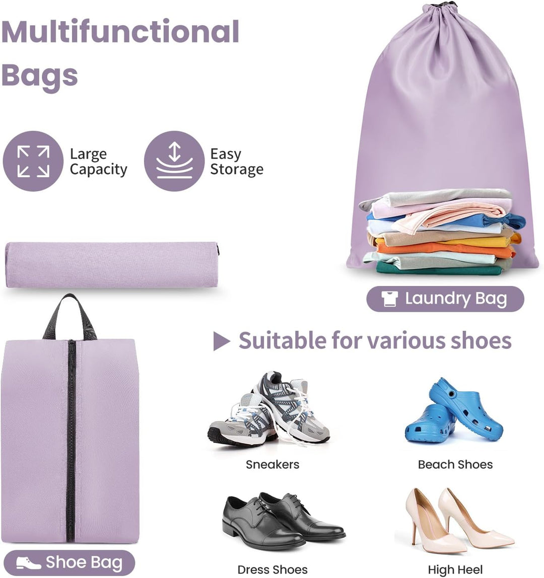 Packing Cubes for Suitcase 10 Set, Leichtgewichtige Gepäck Packing Organizer Packing Cubes für Reise