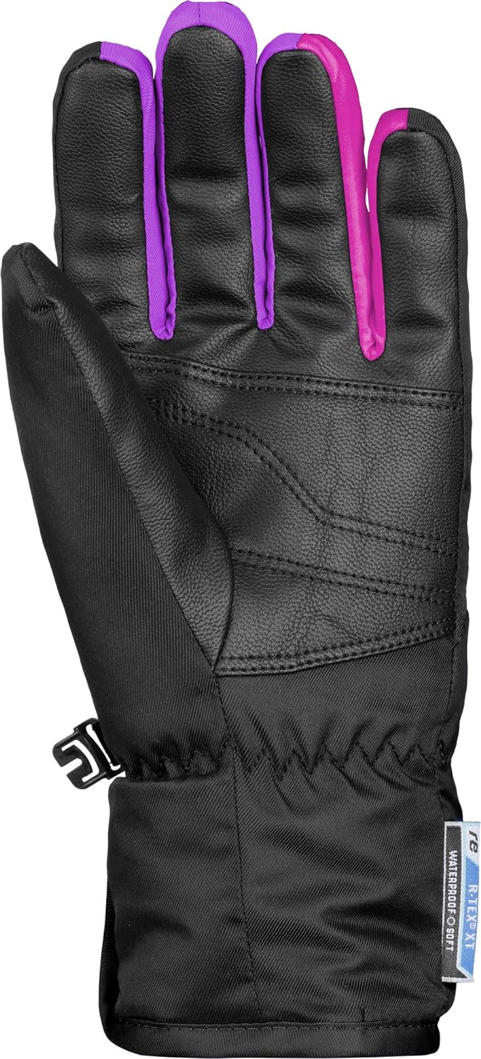 Reusch Kinder Dario R-tex Xt Handschuhe 5.5 black / pink glo, 5.5 black / pink glo