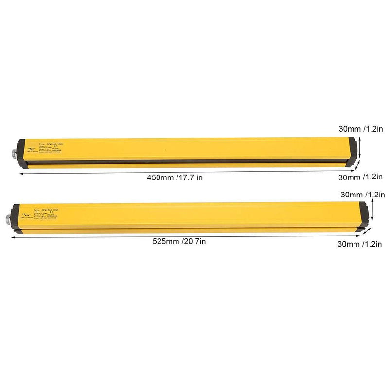 Verrückter Verkauf Lichtvorhang Sensor Schalter Sicherheitslichtgitter Sicherheitsgerät DC24V(10 Str