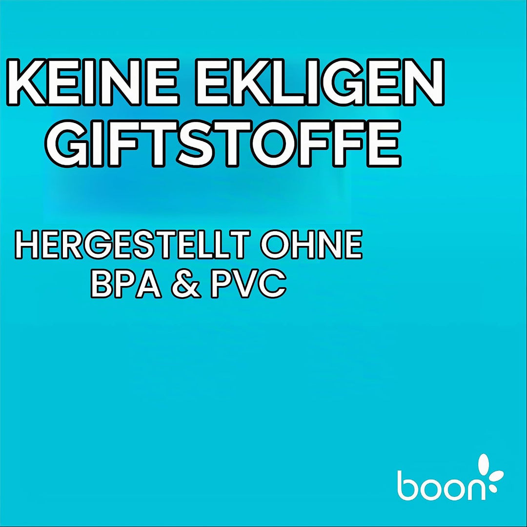 GRASS - Starter-Set von Boon, das stylische Trocken- und Abtropfgestell für Babyflaschen, Sauger und