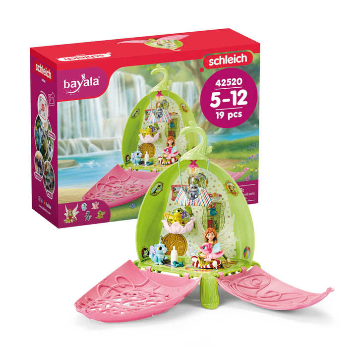 schleich BAYALA 42520 Fee Marweens Tier-Kindergarten Spielset mit Fee und Baby Drache - Erstes Magis