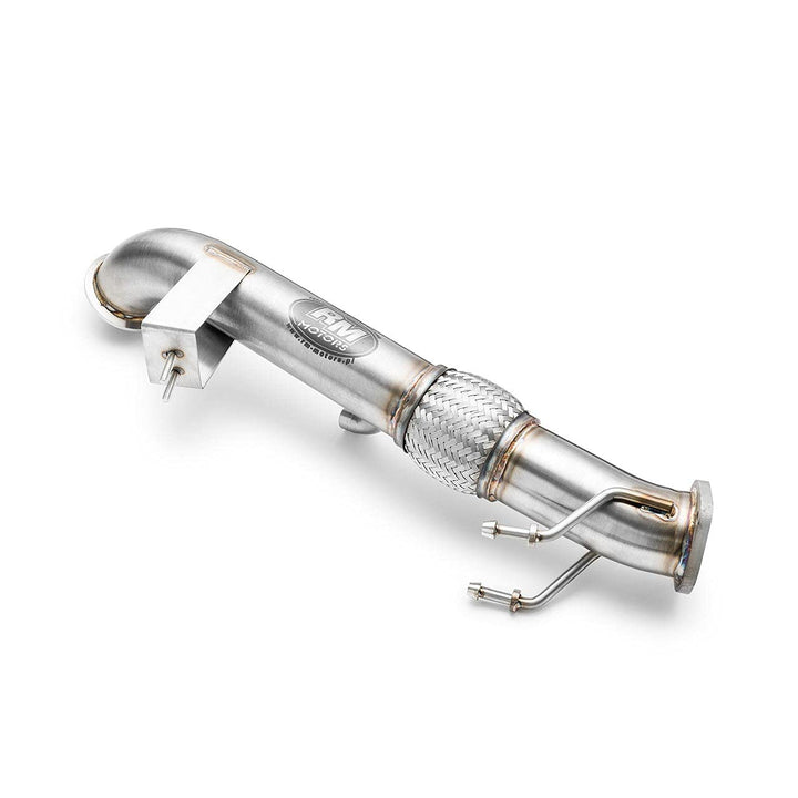 RM Motors Downpipe Rohr Decat kompatibet mit Focus ST Mk3 2.0T 2014 2015 2016 2017 2018 2019 2020 20
