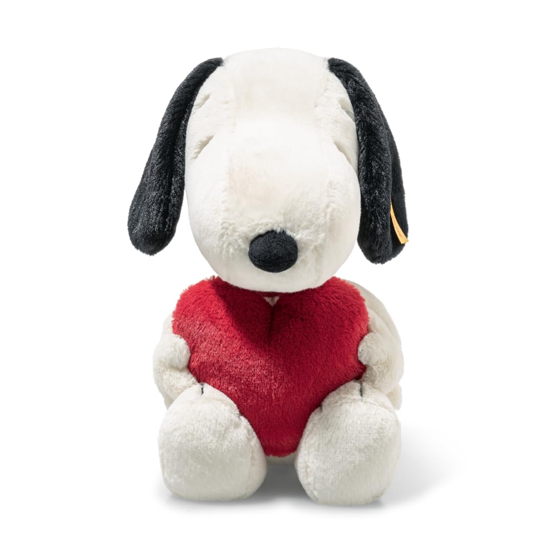 Steiff Kuscheltier Snoopy Love, Süsses Stofftier, Kinder, Jungen & Mädchen, Friends, Plüschtier 30 c