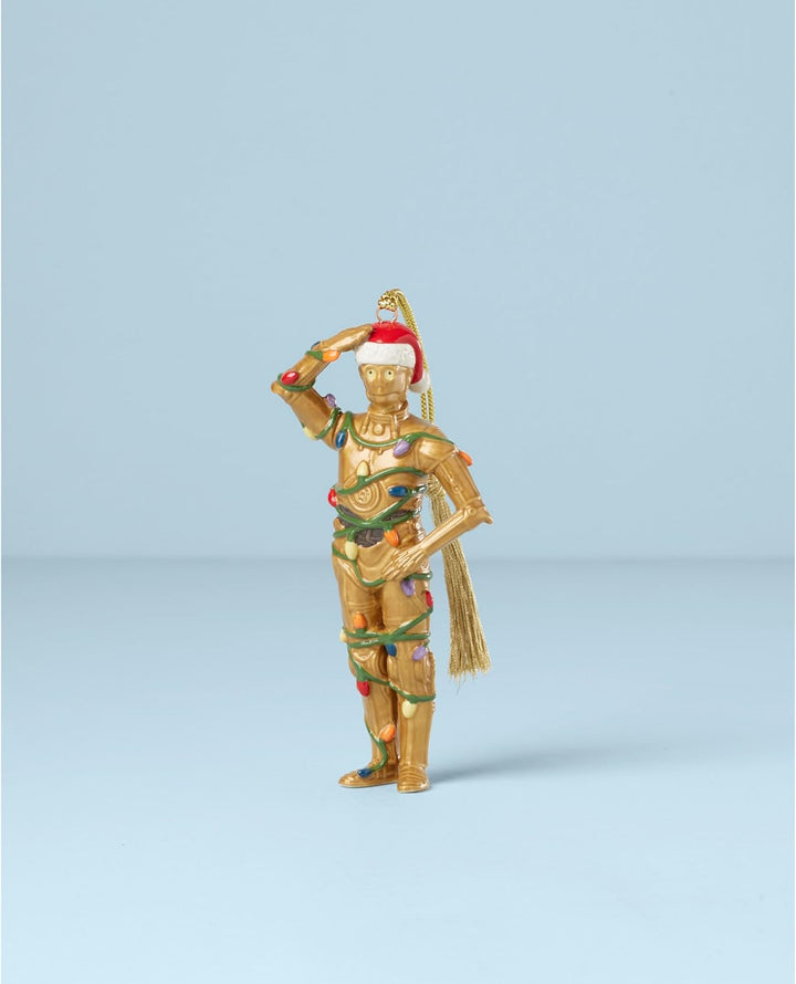 LENOX C-3Po Ornament, 0,31, metallisch Modern, Modern