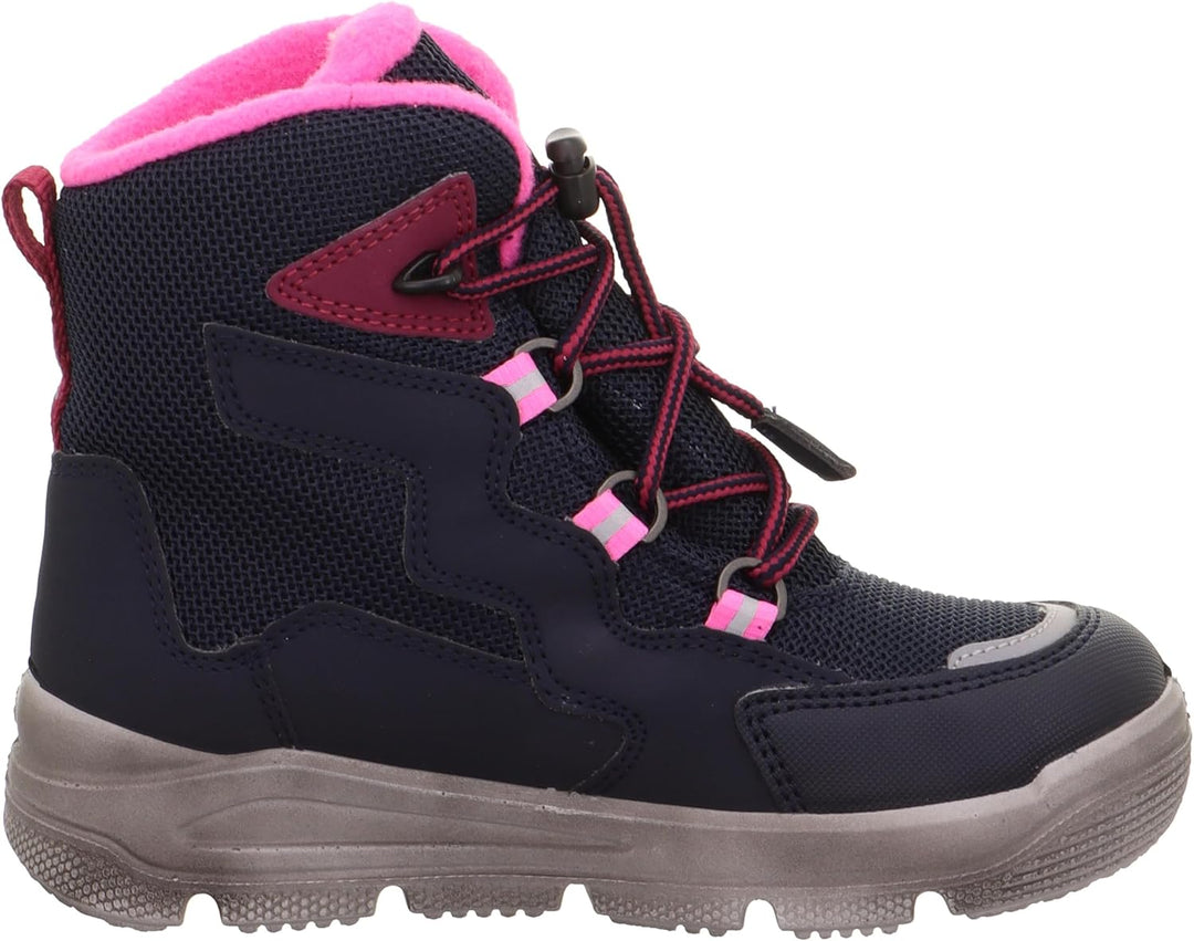Superfit Mädchen Mars Warm Gefütterte Gore-tex Schneestiefel 25 EU Blau Pink 8010, 25 EU Blau Pink 8