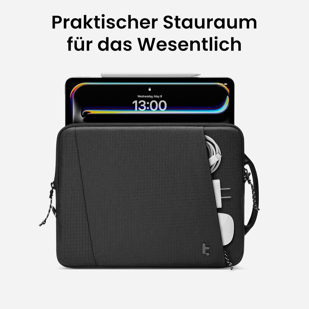 tomtoc 360° Slim iPad Tasche Hülle für 13 Zoll iPad Air 2026 (M4/M3/M2), 13 Zoll iPad Pro M5/M4 (202