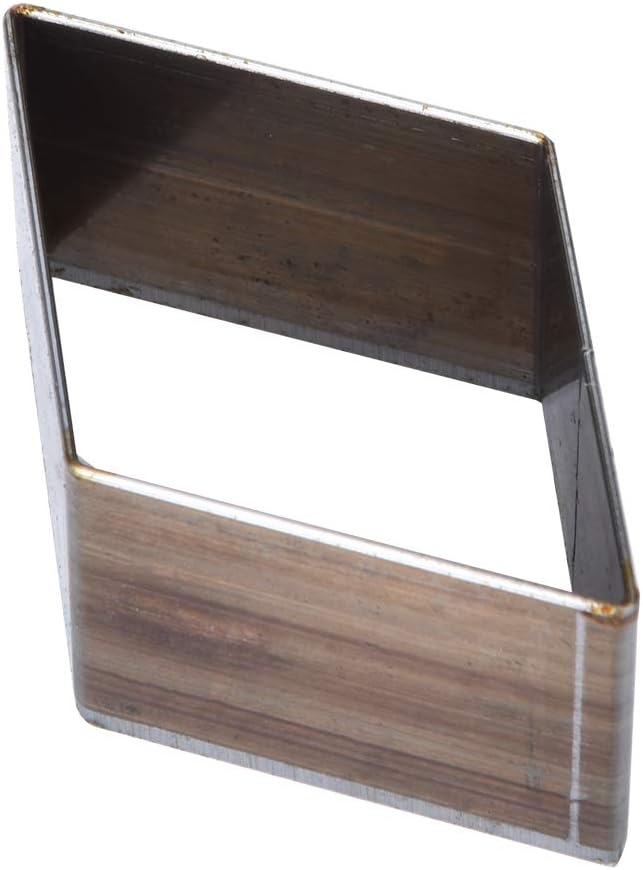 Stanzen Schneide, 7 Stück 20-50mm Stanzwerkzeug Lederhandwerk DIY Quadrat Schneidform für Lederhandw