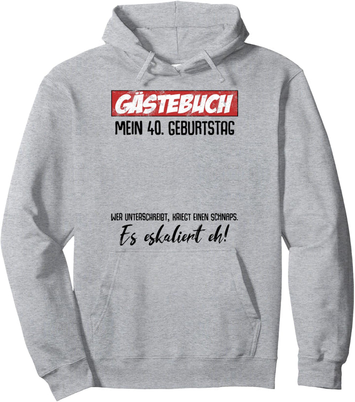40. Geburtstag Mann Frau 40 Jahre 1984 Deko Lustig Geschenk Pullover Hoodie