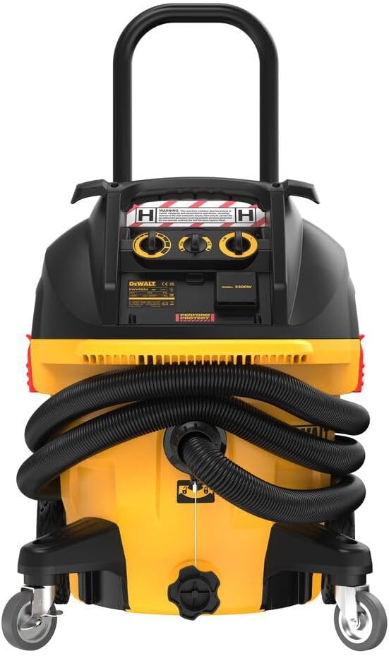 DEWALT Industrie Nass- & Trockensauger DWV905H-QS 1400 Watt, Nasssauger, bis zu 38 Liter Behältervol