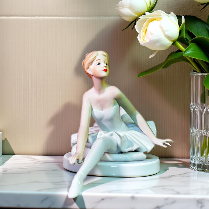 Porzellanfiguren Ballett, geformte Statue, Kunsthandwerk, Kunstwaren, Skulptur, Heimdekoration (Orna