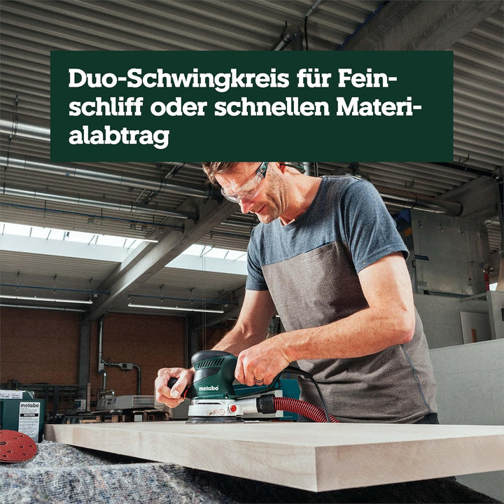 Metabo Exzenterschleifer SXE 450 TurboTec (600129000) Karton, Durchmesser des Stütztellers: 150 mm,