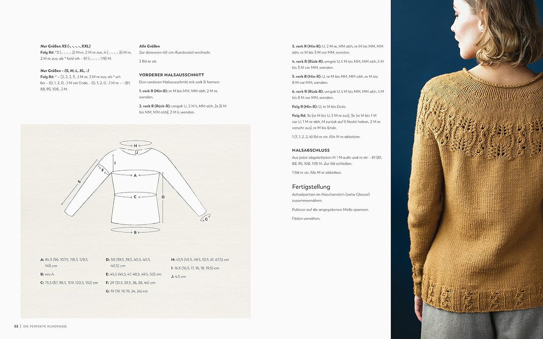Die perfekte Rundpasse. 15 zeitlose Pullover am Stück gestrickt. Strickbuch mit Einführung in Rundpa