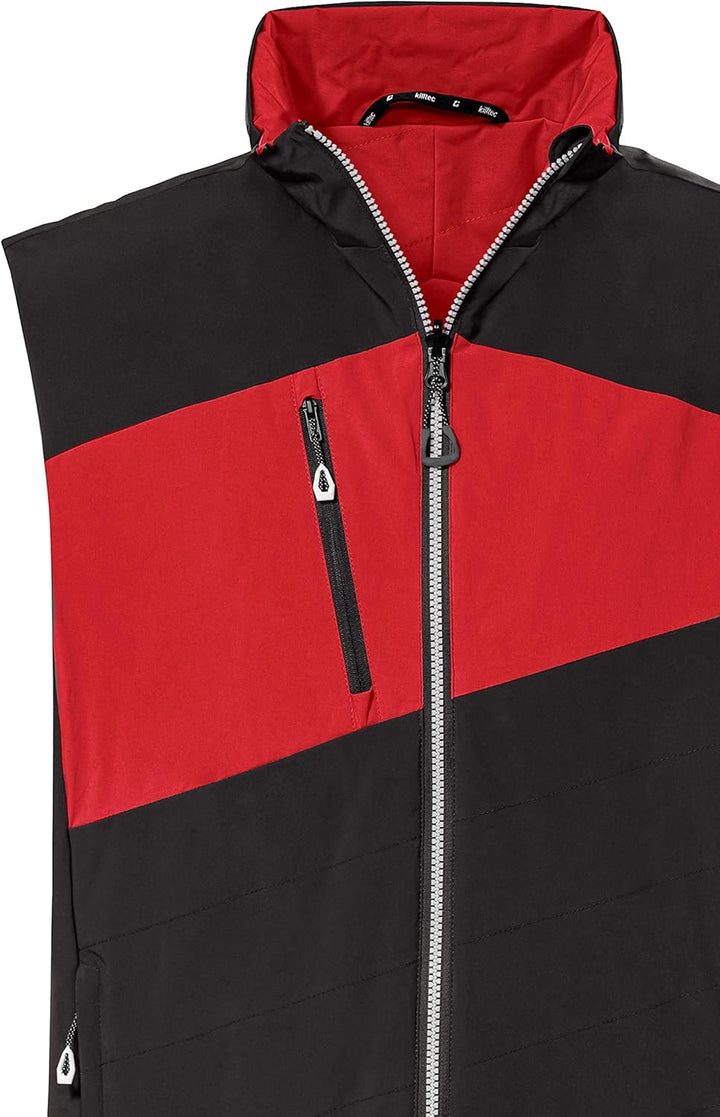Killtec Herren Kow 87 Mn Vst Wendeweste, Schwarz