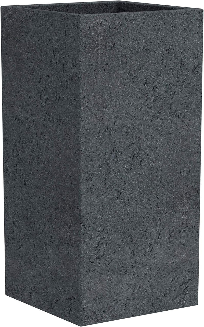 Scheurich Pflanzsäule C-Cube High H54 cm schwarz