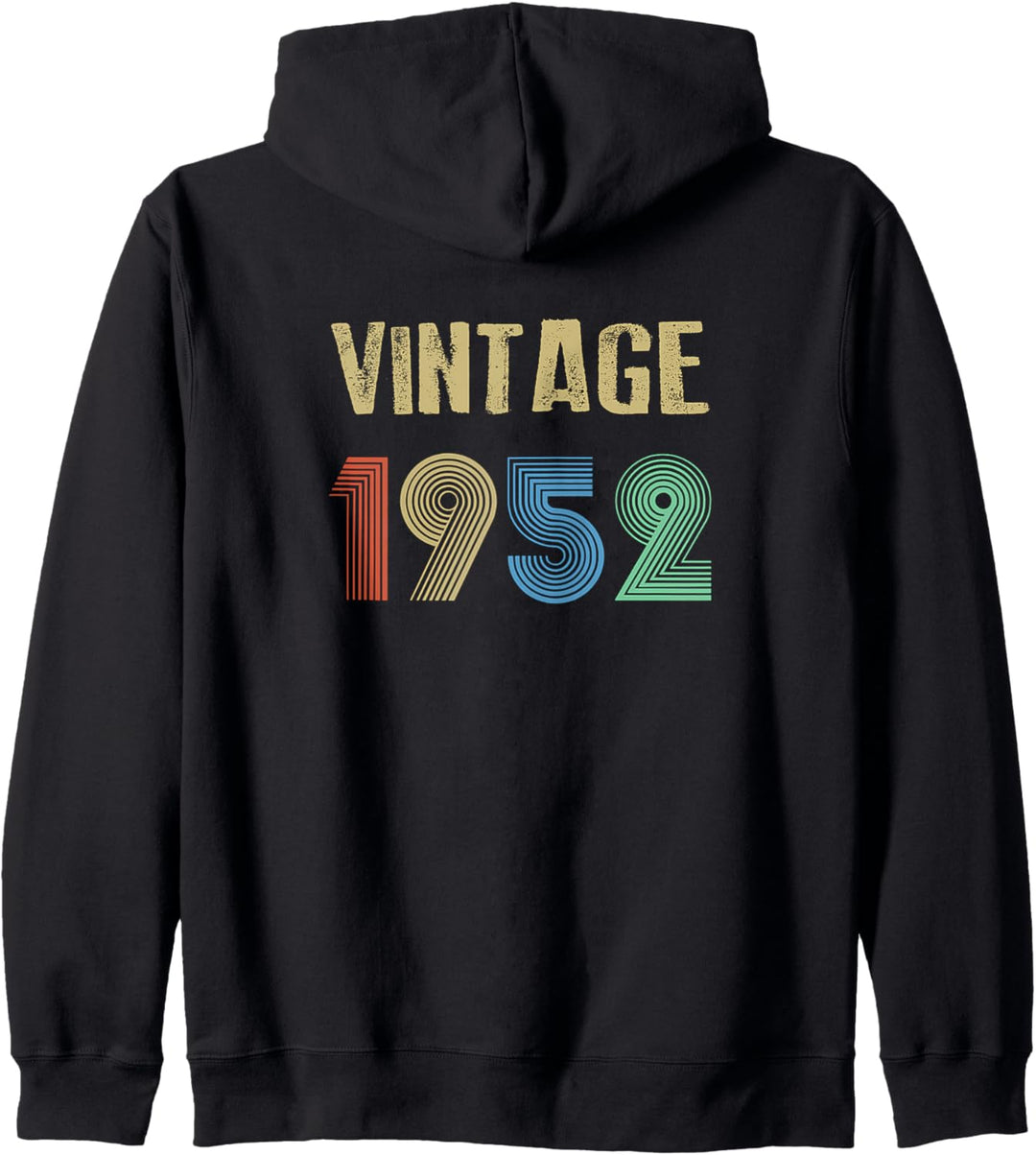 1952 Vintage Geburtstag Kapuzenjacke