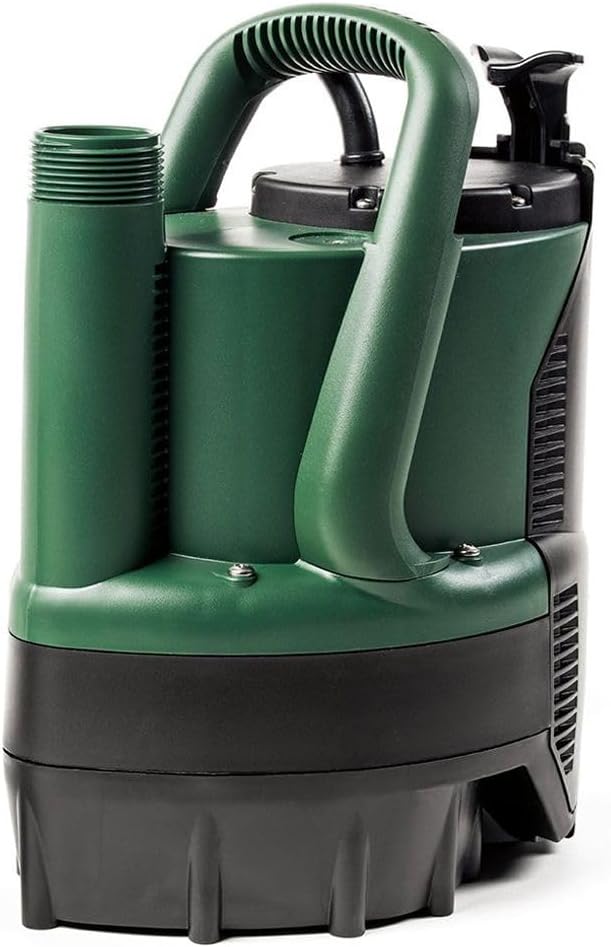 DAB Verty Nova 200 M-A + Schlauch 7 m - Flachsauger-Tauchpumpe - 7.600 L/Std. - 300W - Förderhöhe 7