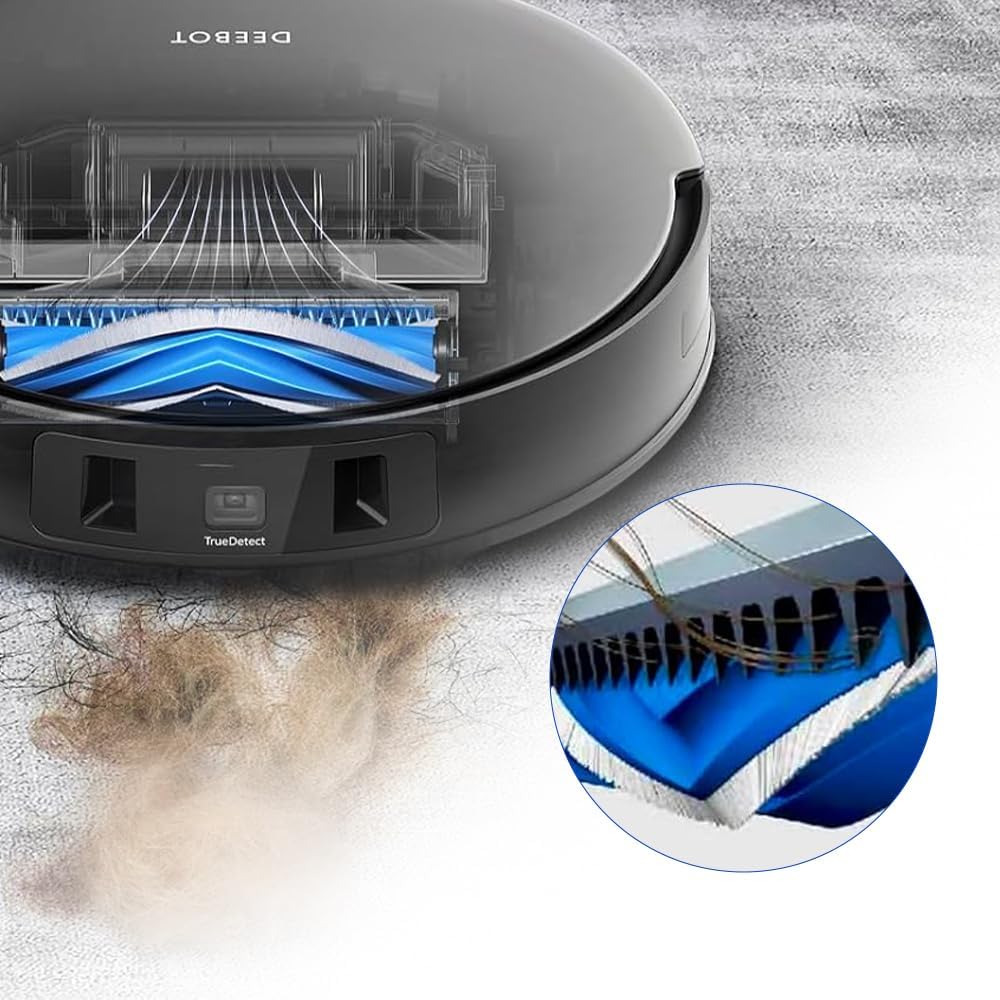 2 Stück T30 OMNI Hauptbürsten für ECOVACS DEEBOT T30 OMNI/T30 PRO OMNI/T30S/T30S Combo/N20 plus/N20