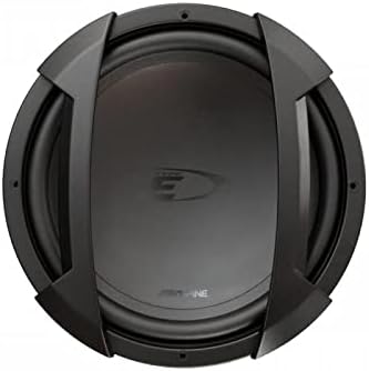 Alpine SWG-844 Hochleistungs-Subwoofer (400 W, 8 Zoll / 20 cm), Schwarz