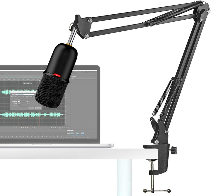 SoloCast Mikrofon Ständer - Mikrofonhalter Mikrofonarm mit Klipp Montage für HyperX SoloCast Kondens
